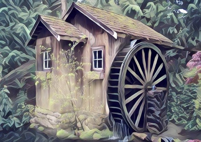 Framed Watermill Art prints